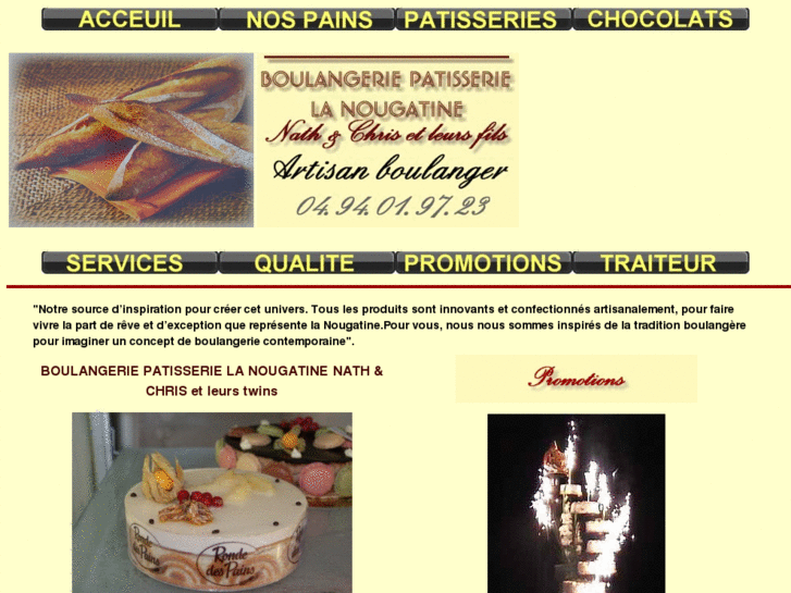 www.boulangerie-lanougatine.com