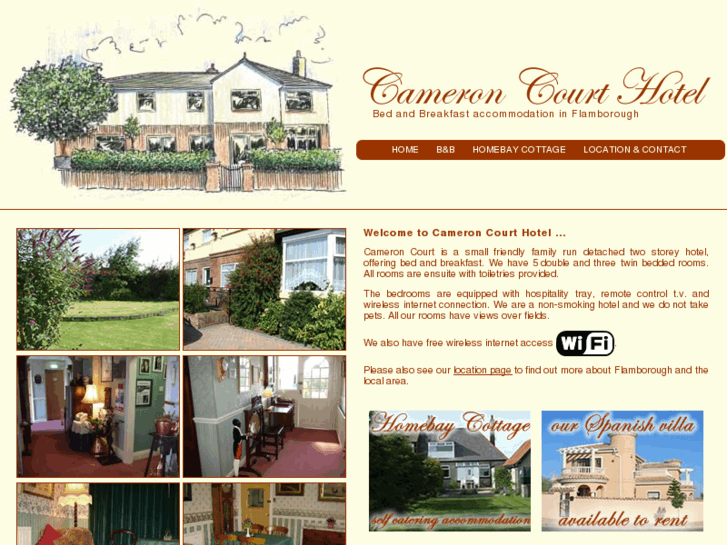 www.cameroncourthotelflamborough.co.uk