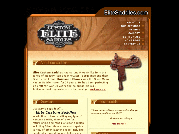 www.elitesaddles.com