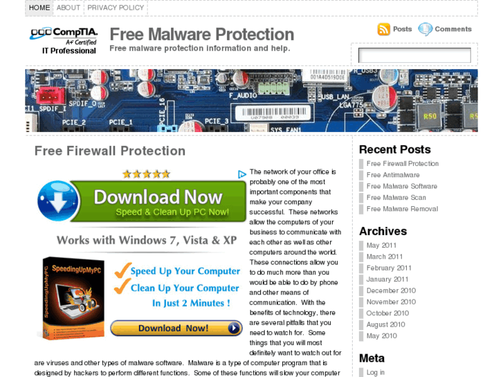 www.freemalwareprotection.net