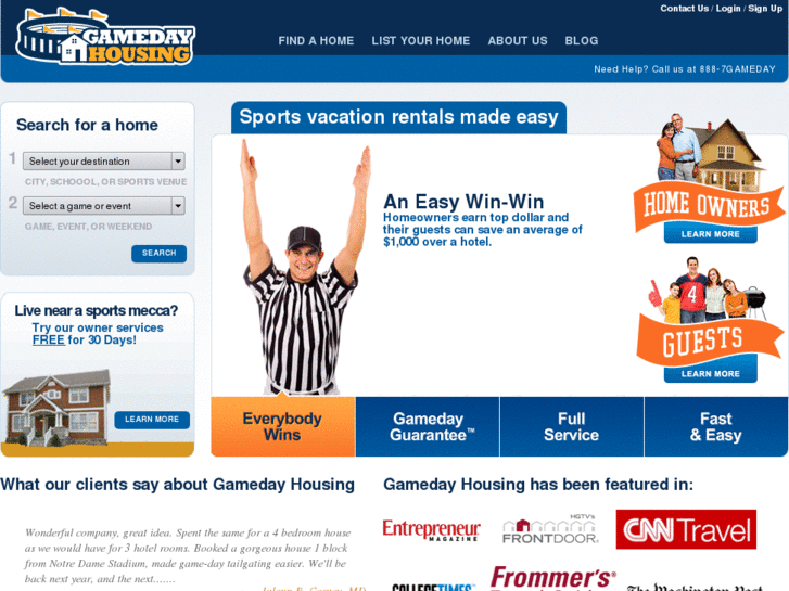 www.gamedayhousing.com