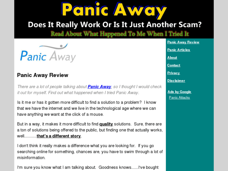 www.panicawaytruth.com