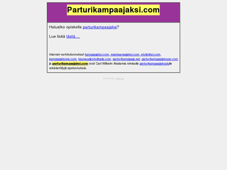 www.parturikampaajaksi.com