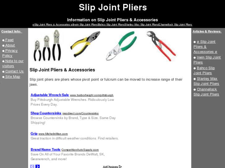 www.slipjointpliers.info