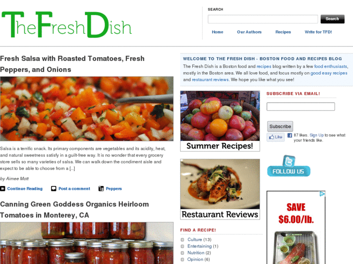 www.thefreshdish.com