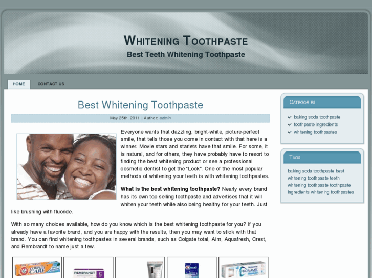 www.whiteningtoothpaste.org