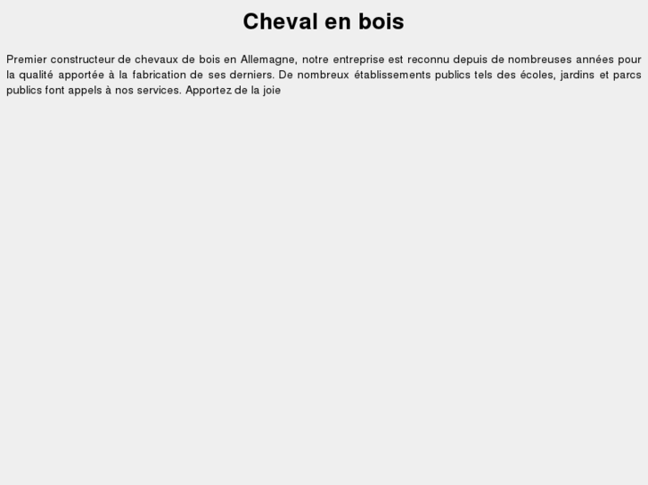 www.chevalenbois.com