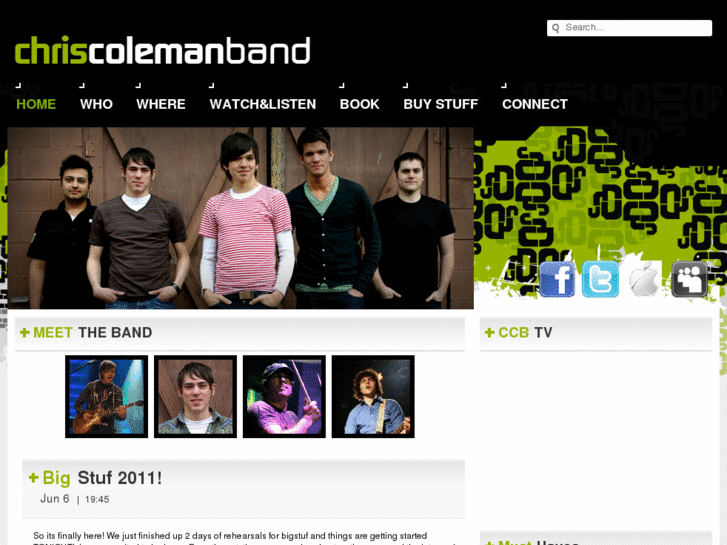 www.chriscolemanband.com