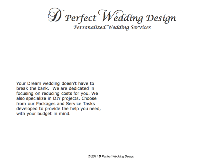 www.dperfectweddingdesign.com