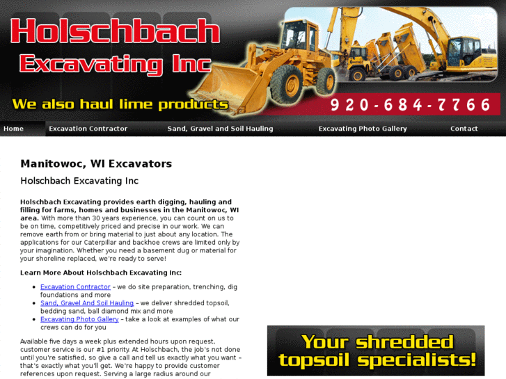 www.holschbachexcavating.com