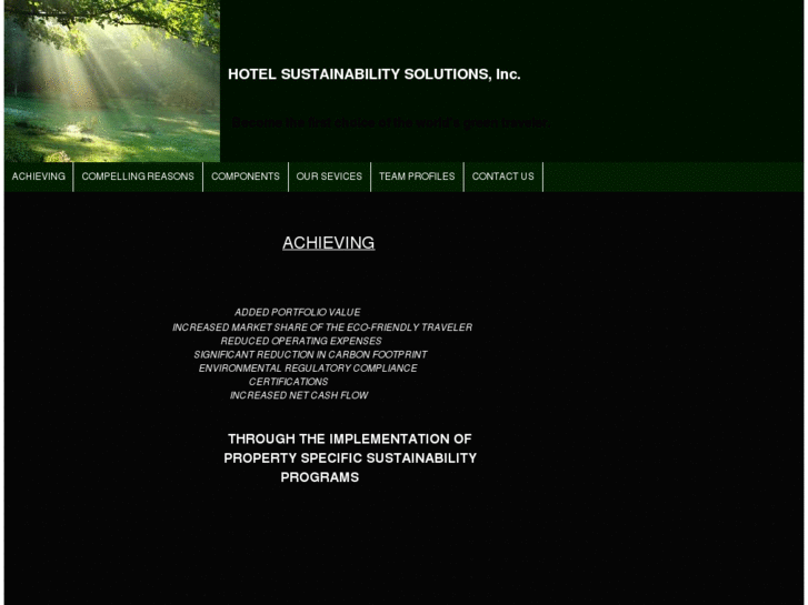 www.hotelsustainability.net