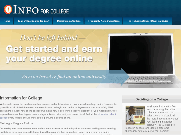 www.infoforcollege.net