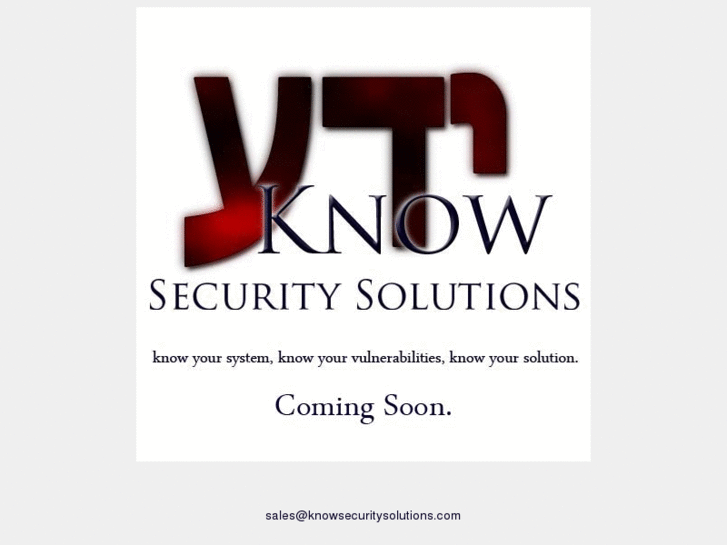 www.knowsecuritysolutions.net