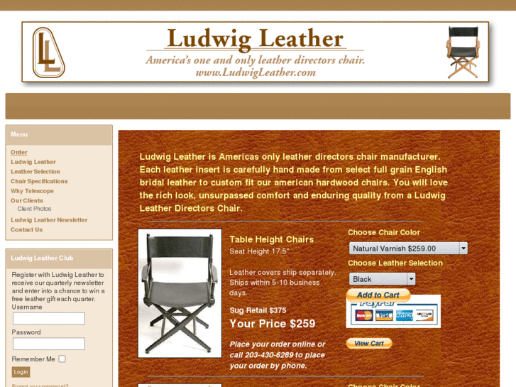 www.ludwigleather.com