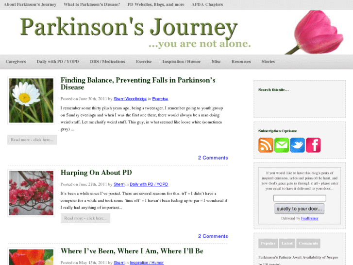 www.parkinsonsjourney.com