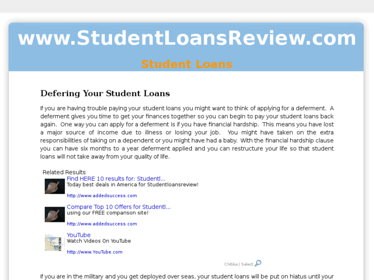 www.studentloansreview.com