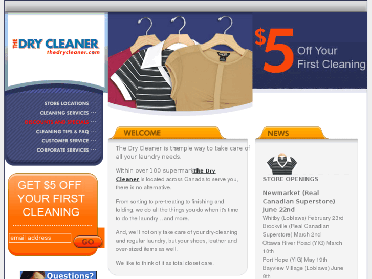 www.thedrycleaner.com