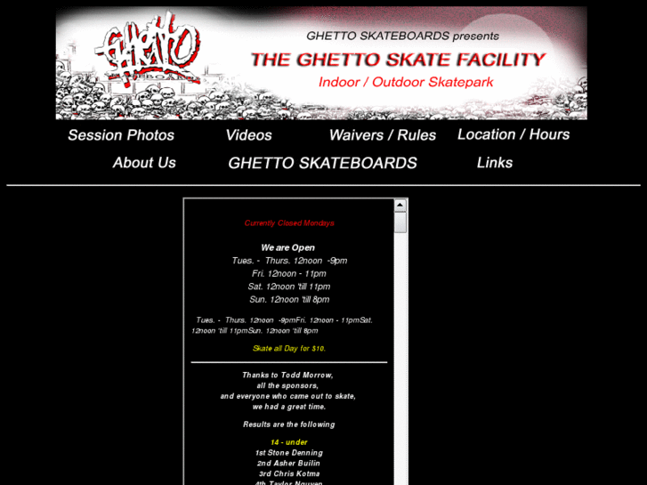 www.theghettoskatefacility.com