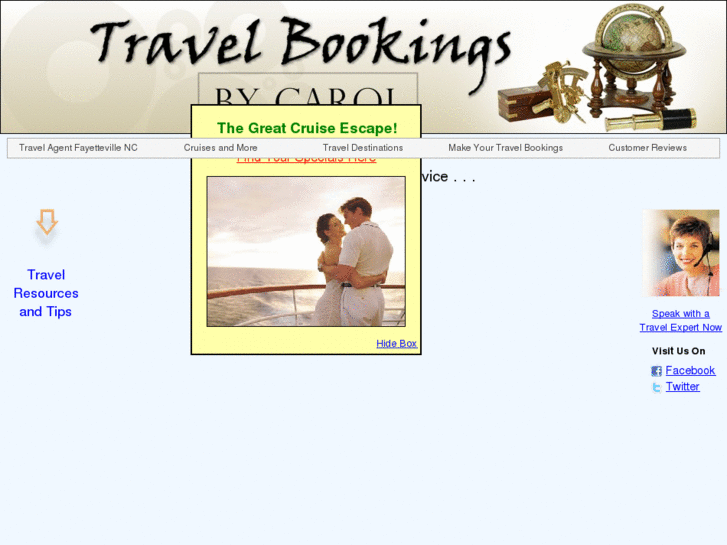 www.travelbookingsbycarol.com