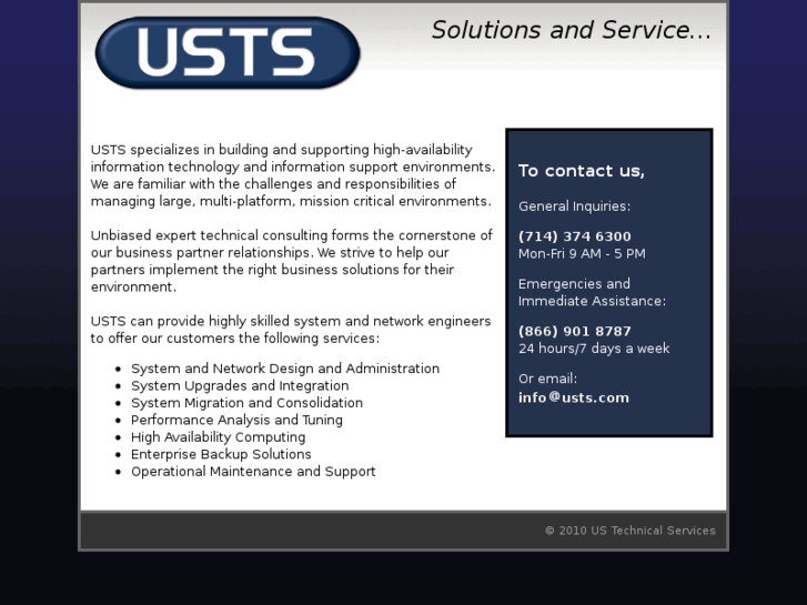 www.ustsvs.com