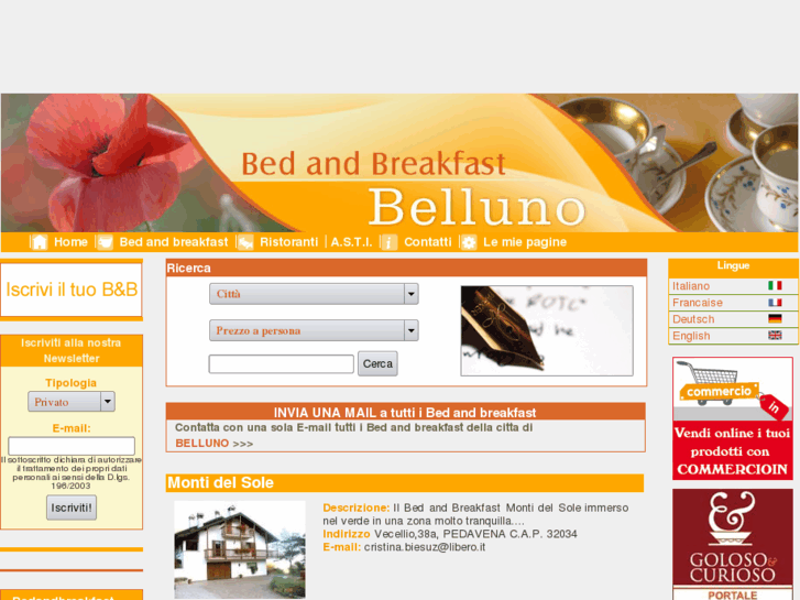 www.bedandbreakfastbelluno.com