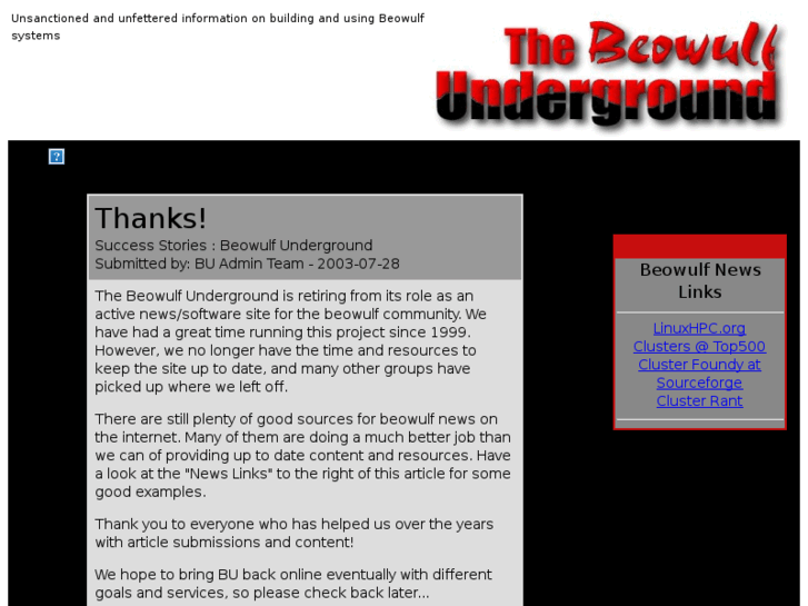 www.beowulf-underground.org