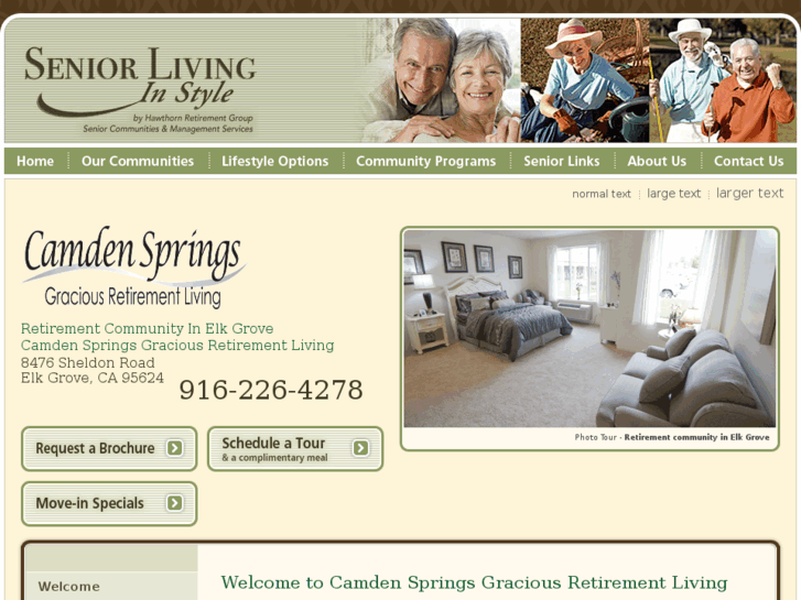 www.camdenspringsretirement.com