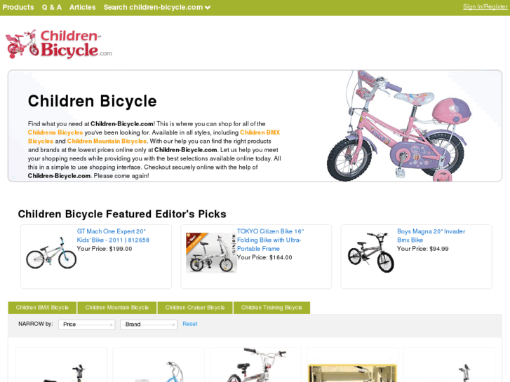 www.children-bicycle.com