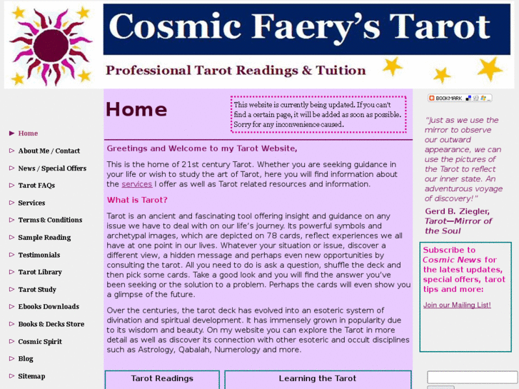 www.cosmictarot.co.uk