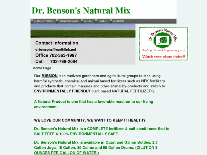 www.drbensonsmix.com
