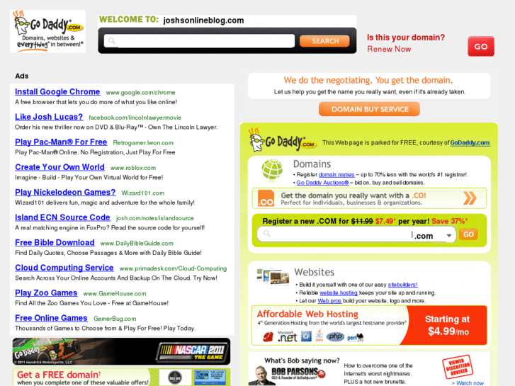 www.joshsonlineblog.com