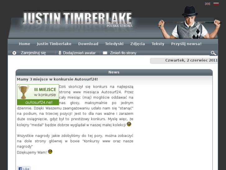 www.justintimberlake.pl