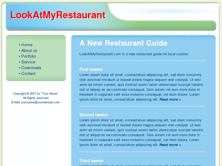 www.lookatmyrestaurant.com