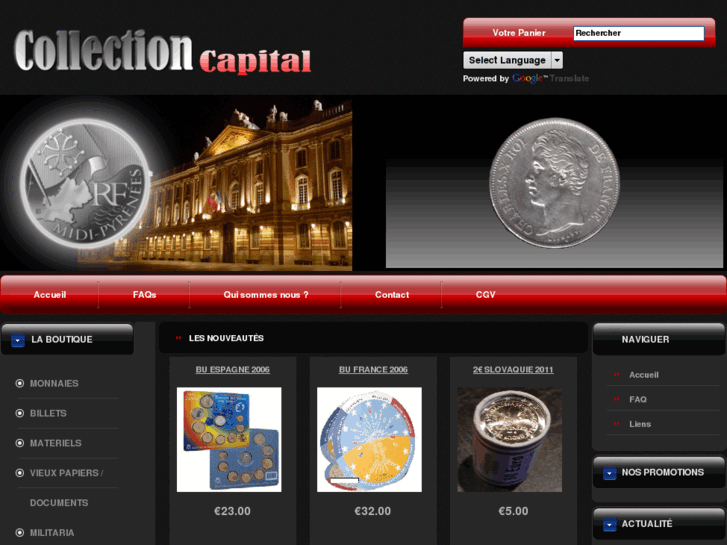 www.numismatique-euro.fr