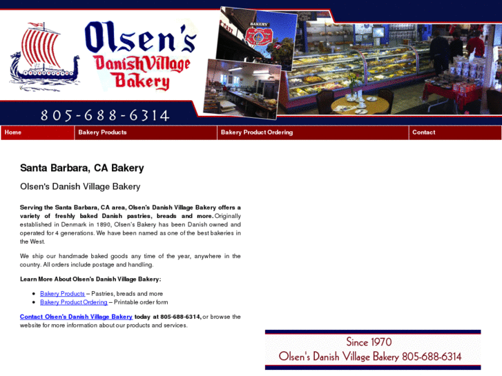 www.olsensdanishvillagebakery.net