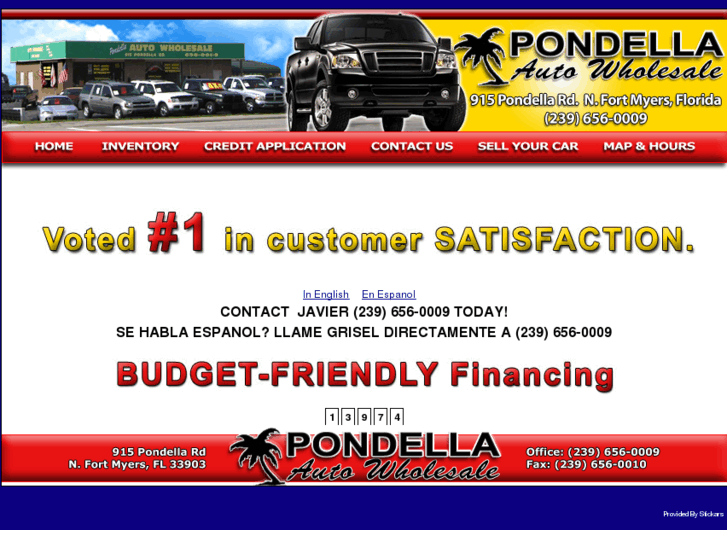 www.pondellaautowholesale.com