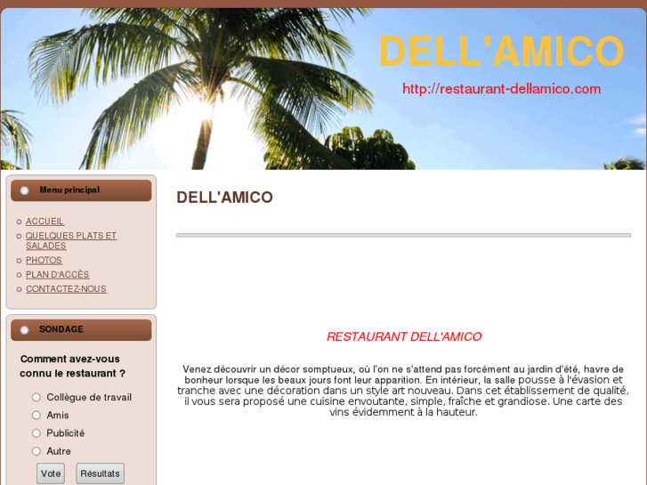 www.restaurant-dellamico.com