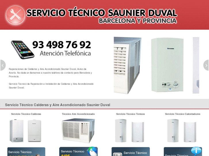 www.saunierduvalserviciotecnico.com