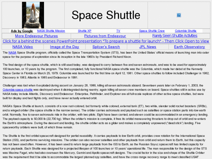 www.space-shuttle.tv