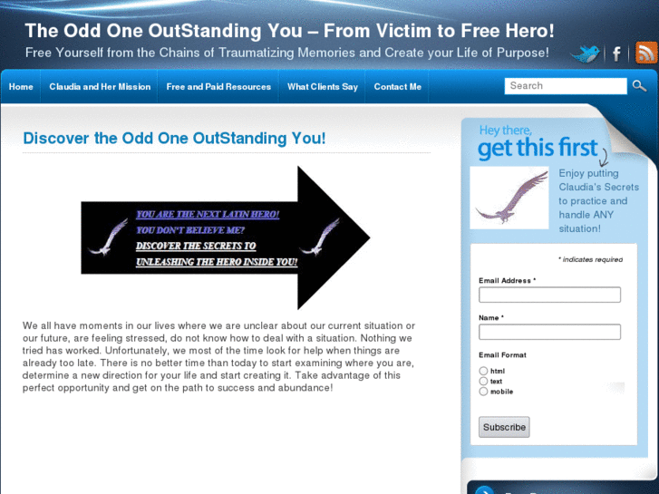 www.theoddoneoutstanding.com