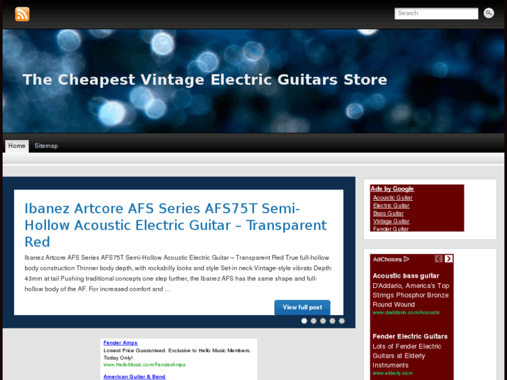 www.vintage-electric-guitars.info