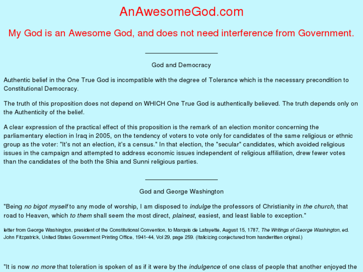 www.anawesomegod.info