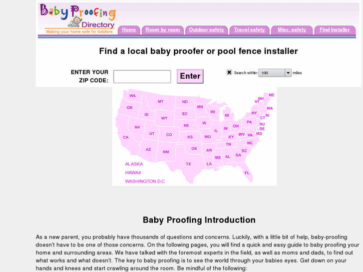 www.babyproofingdirectory.com