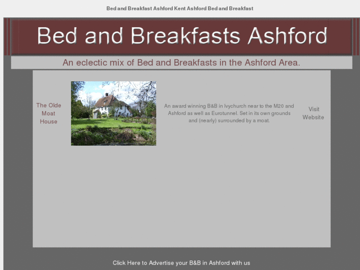 www.bedandbreakfastashford.co.uk