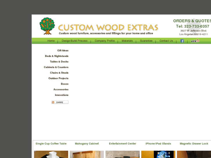 www.customwoodextras.com