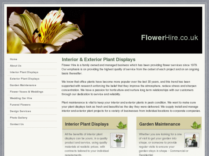 www.flowerhire.co.uk