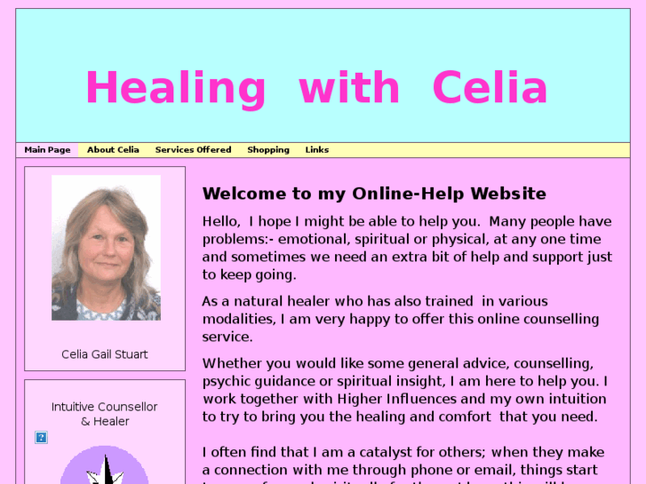 www.healingwithcelia.com