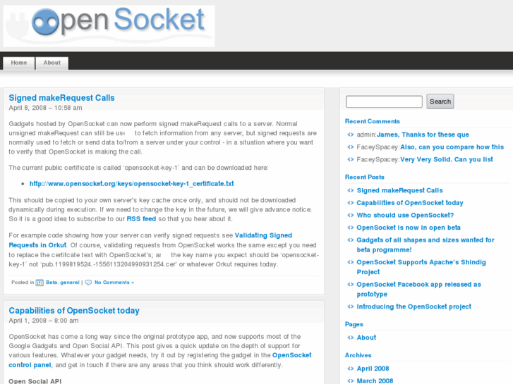 www.opensocket.org