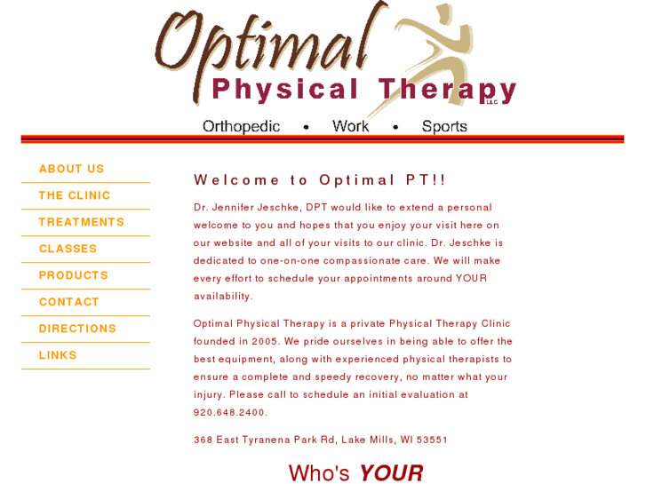 www.optimalphysicaltherapy.com