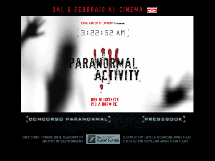 www.paranormalactivity.it